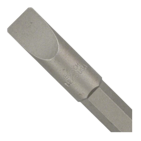 Jogo de Bits Fenda 8mm x 49mm Encaixe 1/4