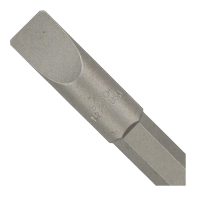 Jogo de Bits Fenda 8mm x 49mm Encaixe 1/4