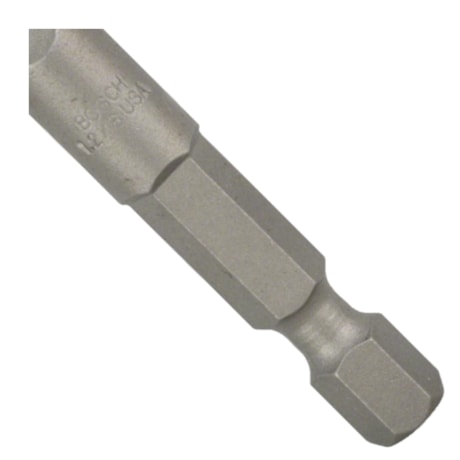 Jogo de Bits Fenda 8mm x 49mm Encaixe 1/4