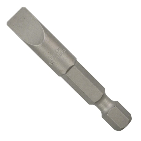 Jogo de Bits Fenda 8mm x 49mm Encaixe 1/4