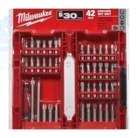 Jogo de Bits Fenda/Phillips/Torx/Hexagonal com 42 Peças 48-32-1551 MILWAUKEE