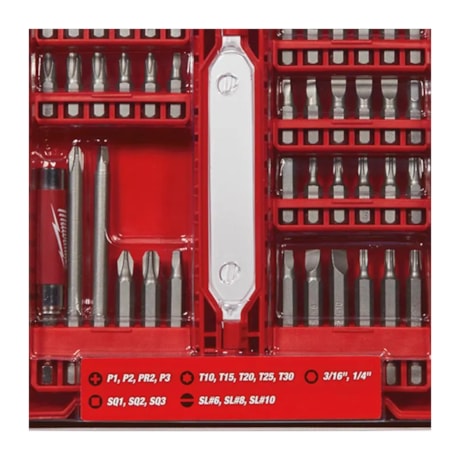 Jogo de Bits Fenda/Phillips/Torx/Hexagonal com 42 Peças 48-32-1551 MILWAUKEE-7848886a-b02f-455b-841e-43fb532bf7de
