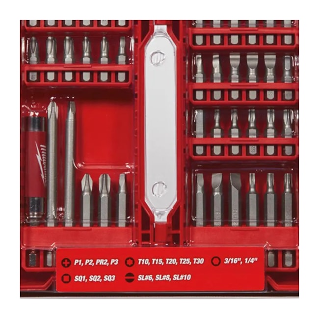Jogo de Bits Fenda/Phillips/Torx/Hexagonal com 42 Peças 48-32-1551 MILWAUKEE-3e425e19-0a48-4bbb-a642-a3f0fc9e4890