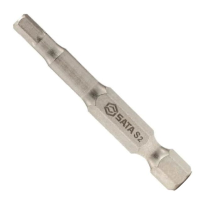 Jogo de Bits Hexagonal 6mm x 50mm Encaixe 1/4