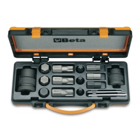 Jogo de Bits Hexagonal e Torx com 16 Peças 007270900 BETA-ecd41b54-98fe-461f-900e-d438823a850c