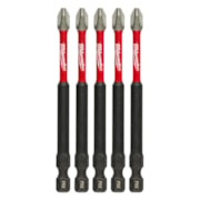 Jogo de Bits Phillips de Impacto PH2 x 89mm Forma E com 5 Peças 48-32-4564 MILWAUKEE