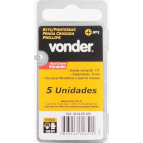 Jogo de Bits Phillips Encaixe 1/4