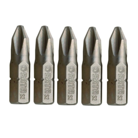 Jogo de Bits Phillips Nº1 x 25mm com Encaixe 1/4