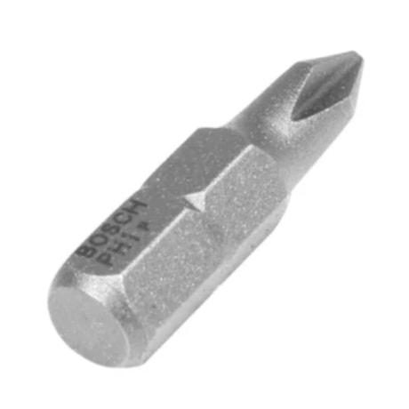 Jogo de Bits Phillips Nº1 x 25mm Encaixe 1/4