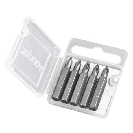 Jogo de Bits Phillips Nº1x38mm Encaixe 1/4