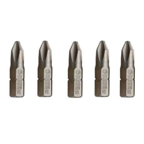 Jogo de Bits Phillips Nº2 X 25mm Encaixe 1/4