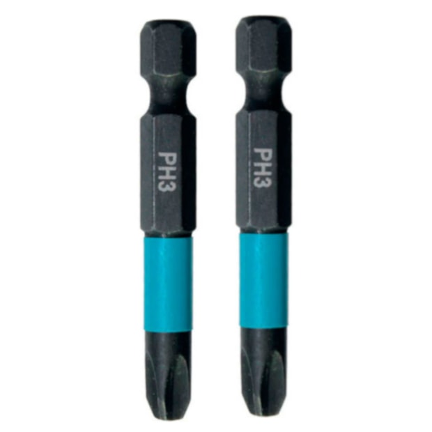 Jogo de Bits Phillips Nº3 x 50 mm de Impacto com 2 Peças B-63731 MAKITA-e714fc27-2d09-4297-954c-5766f36b57af