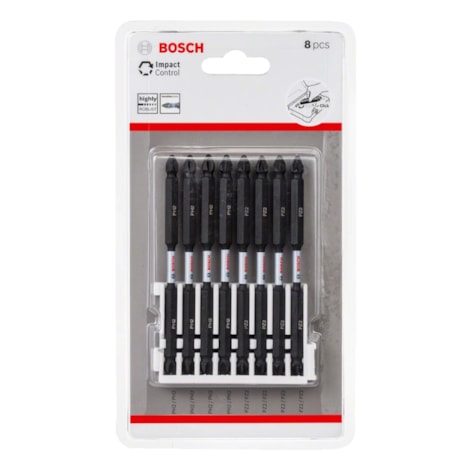 Jogo de Bits Phillips/Pozidriv PH2 x PZ2 x 110mm Ponta Dupla com 8 Peças Impact Control 2608522348 BOSCH-e12ea9d5-b583-4886-959e-d42026648f69