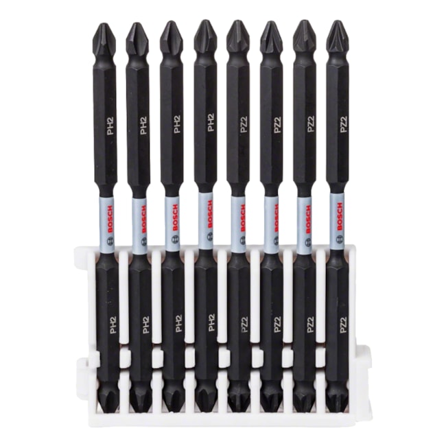 Jogo de Bits Phillips/Pozidriv PH2 x PZ2 x 110mm Ponta Dupla com 8 Peças Impact Control 2608522348 BOSCH-c812f1ac-9dcc-4dfc-b6b8-cea65cd7c3f8