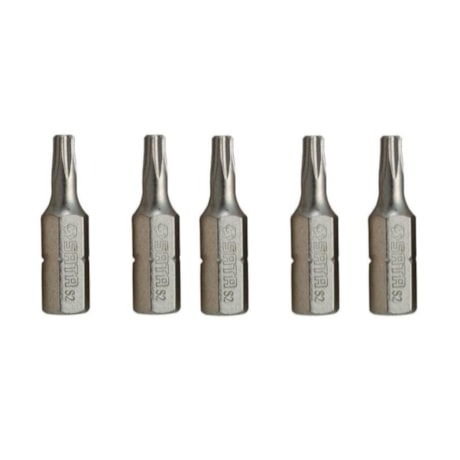 Jogo de Bits Torx T10 x 25mm Encaixe 1/4