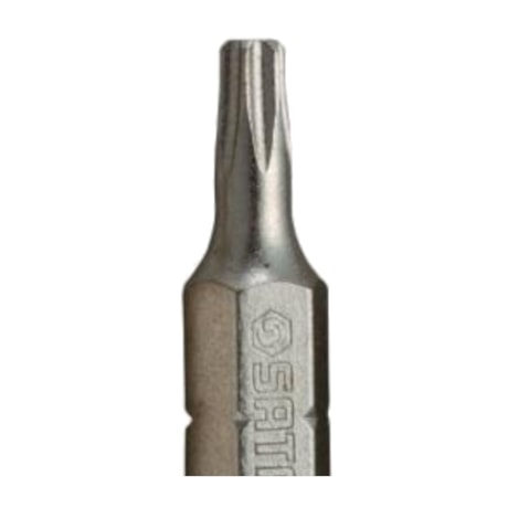 Jogo de Bits Torx T15 x 25mm Encaixe 1/4