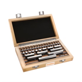 Jogo de Blocos Padrão em Aço com 32 Peças Classe 1 150.420 DIGIMESS