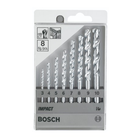 Jogo de Bocas para Concreto com 8 Peças 2608590091 CYL-1 BOSCH-f3c629ef-a920-4674-afd4-0318aa2ca9c6