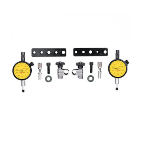 Jogo de Braçadeiras p/ Alinhamento de Eixos c/ Relógio Comparador em Milímetros 16 Peças S668MDZ STARRETT-75507c07-56ae-424d-a996-1f8f4b05ea32
