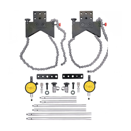 Jogo de Braçadeiras p/ Alinhamento de Eixos c/ Relógio Comparador em Milímetros 16 Peças S668MDZ STARRETT-1f6992b4-7d26-41b1-bf1f-cec58a7d74b1