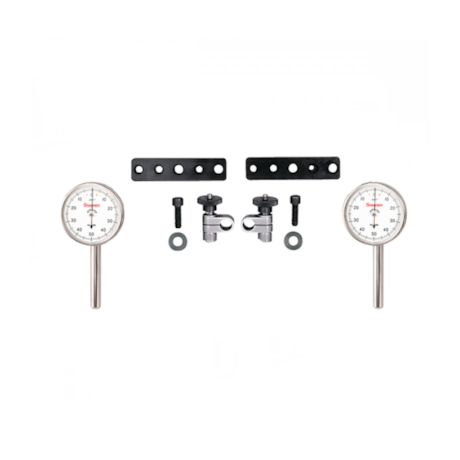 Jogo de Braçadeiras p/ Alinhamento de Eixos c/ Relógio Comparador em Polegadas 14 Peças S668CZ STARRETT-744a8cbb-059e-495e-9522-d3982bd1bc3c