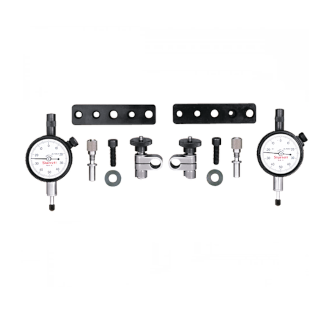 Jogo de Braçadeiras p/ Alinhamento de Eixos c/ Relógio Comparador em Polegadas 16 Peças S668DZ STARRETT-4f779731-cc39-41cf-96e1-749ad0de4ecb