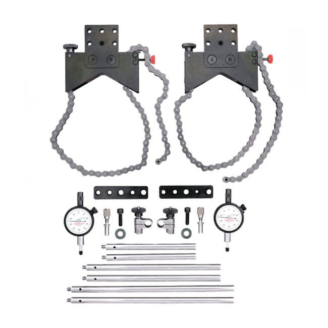 Jogo de Braçadeiras p/ Alinhamento de Eixos c/ Relógio Comparador em Polegadas 16 Peças S668DZ STARRETT-30daa34c-cff4-4ab0-9686-832cbc8818a0