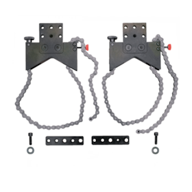 Jogo de Braçadeiras para Alinhamento de Eixos com 10 Peças S668BZ STARRETT