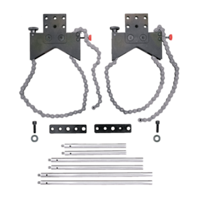 Jogo de Braçadeiras para Alinhamento de Eixos com 10 Peças S668BZ STARRETT