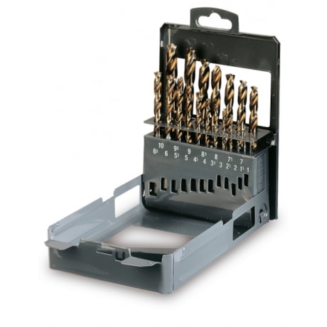 Jogo de Broca Aço Rápido para Metais 1.0 a 10.0mm 19 Peças Afiacao Cruz 416/SP19 BETA-cfbf29b5-440d-497a-b9d6-73dd38fa1f8f