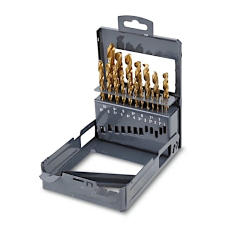 Jogo de Broca Aço Rápido para Metais 1.0 a 10.0mm DIN 338N TIN 49 Peças 412/SP91 BETA-a998a162-83c3-432f-8d7f-8a0e223978cf