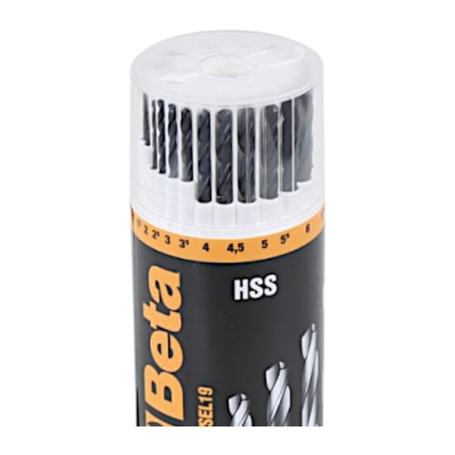 Jogo de Broca HP HSS/Concreto 1.0 a 10.0mm 19 Peças TTX 410MIX/SEL19 BETA-e8f96a7d-2c2e-4ac7-905a-1072cca06e5b