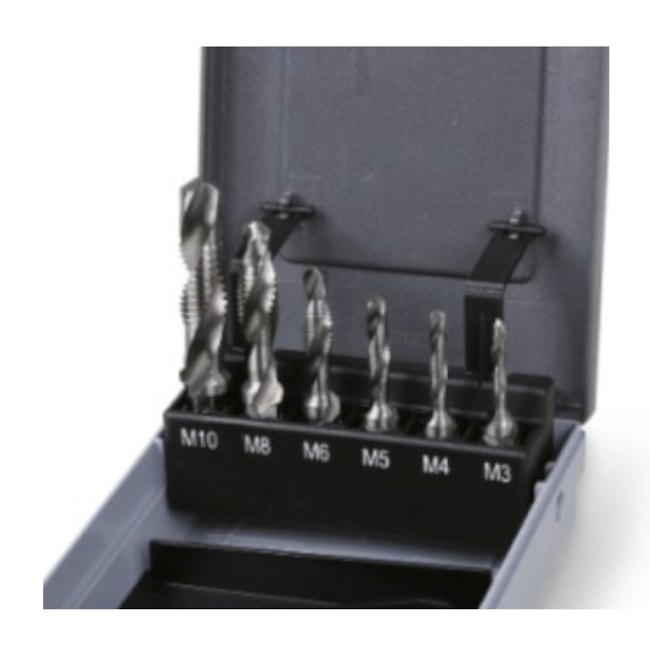 Jogo de Broca Macho HSS M3 a M10 6 Peças 438A BETA-3d1a4a32-b3ca-47d7-9591-555ad4848df1