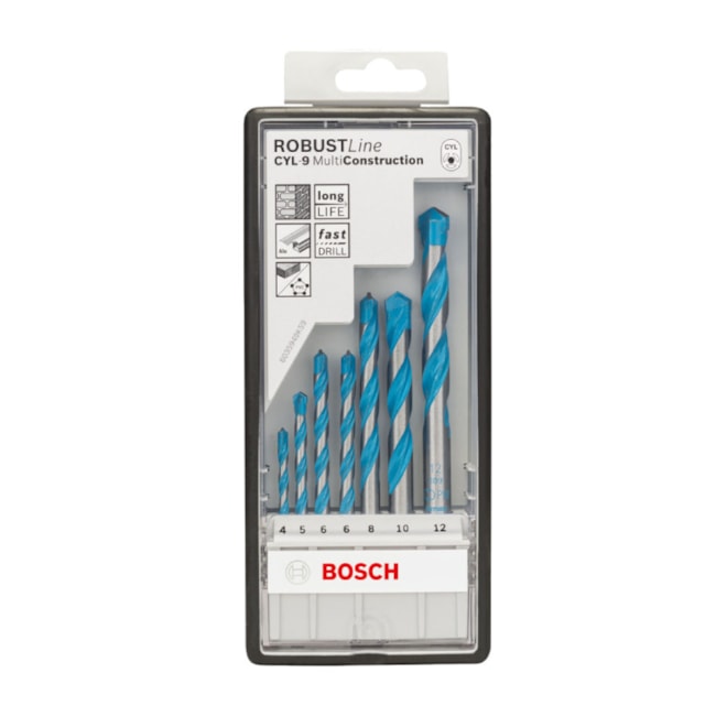 Jogo de Broca Multimaterial 4 a 12mm 7 Peças 2607010543 BOSCH-e0c16042-53bf-4bd6-85c5-b31043917738