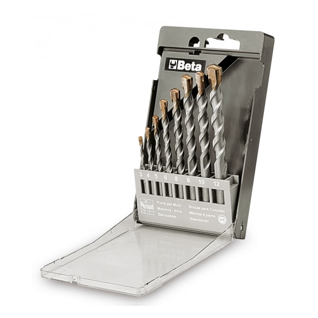 Jogo de Broca para Concreto DIN 8039 3.0 a 12.0mm 8 Peças 417/SP8 BETA-ab3a15a3-7d45-4cba-9e0b-82a4762d906f