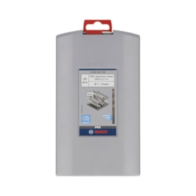 Jogo de Broca para Metal PRO Stainless Steel HSS-Co 1,0-13,0mm com 25 Peças 2608587018 BOSCH