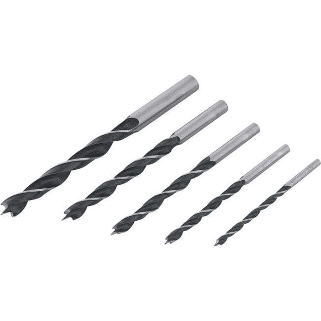 Jogo de Brocas 3mm a 8mm 3 Pontas com 5 Peças 5301003008 VONDER-1c1023f8-fb68-4368-8d7b-a43ada0a14d9