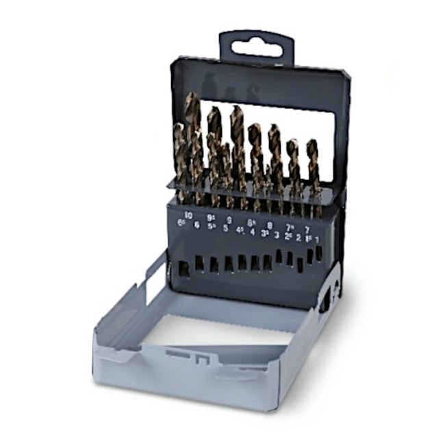 Jogo de Brocas Aço Rápido HSS-Co para Metais 1.0 a 10.0mm 19 Peças 415CO/SP19 BETA-aaf88797-3b3a-4ada-84e6-e161a68a05b4