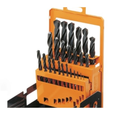 Jogo de Brocas Aço Rápido para Metais 1.0 a 13.0mm 25 Peças TTX 410/SP25 BETA-088880df-8b31-4e18-946c-dc964442a7f3