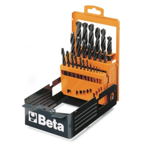 Jogo de Brocas Aço Rápido para Metais 1.0 a 13.0mm 25 Peças TTX 410/SP25 BETA-d2500225-8532-49ff-99b4-4e06da59baba
