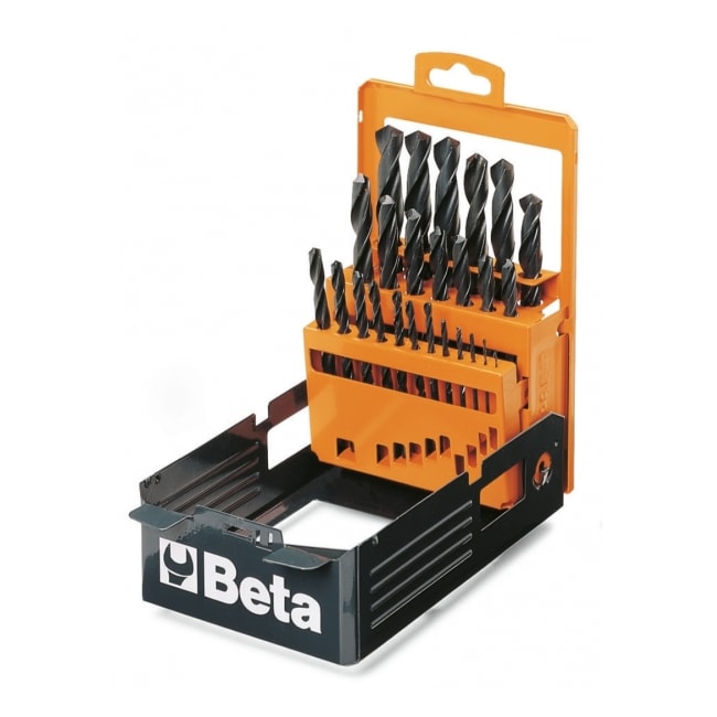 Jogo de Brocas Aço Rápido para Metais 1.0 a 13.0mm 25 Peças TTX 410/SP25 BETA-ac9da49f-b049-4597-87f2-7dc0f871025b