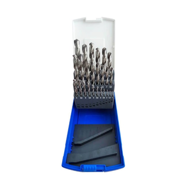 Jogo de Brocas Aço Rápido para Metais 1 à 13mm Dim 338 25 Peças TW104 LENOX TWILL-ca1157a8-1b8b-4df6-b9f6-105619b96245