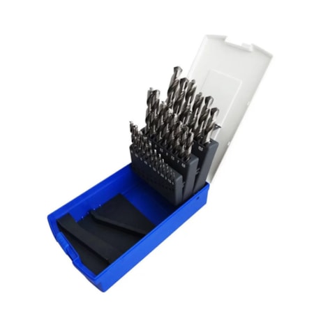Jogo de Brocas Aço Rápido para Metais 1 à 13mm Dim 338 25 Peças TW104 LENOX TWILL-89cce326-10b7-4cf0-9d40-d548a10d1525