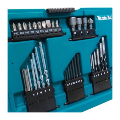 Jogo de Brocas Bits e Acessórios com 33 Peças B-49389 MAKITA-cfe3334f-4621-48e3-96de-03e11c8d6561