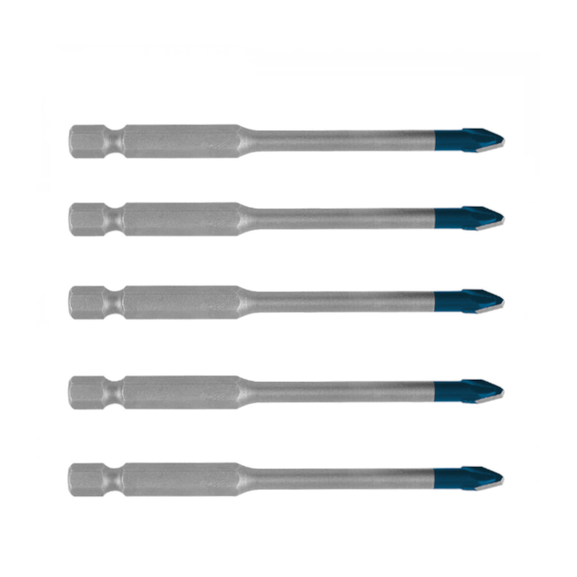 Jogo de Brocas Diamantadas 5mm para Cerâmica Carbide 5 Peças 2608900598 HEX-9 EXPERT BOSCH-7881c7da-b1f5-49f8-9f56-70eb14a96022