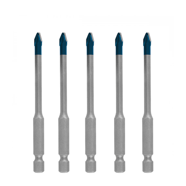 Jogo de Brocas Diamantadas 5mm para Cerâmica Carbide 5 Peças 2608900598 HEX-9 EXPERT BOSCH-450cf859-b2d7-415f-9667-e34f9cfa3457