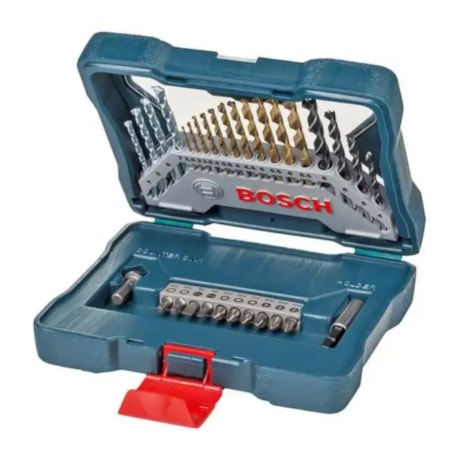 Jogo de Brocas e Bits Pontas de Titânio X-LINE 30 Peças 2607017401 BOSCH-515d5927-2347-4346-a4c9-913bf11dce92