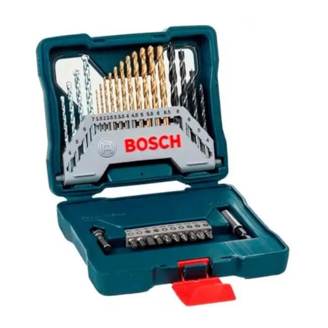 Jogo de Brocas e Bits Pontas de Titânio X-LINE 30 Peças 2607017401 BOSCH-c9be4ad4-1646-4ba3-8a67-2084f123e5f0