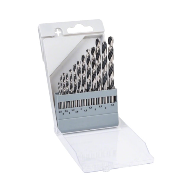 Jogo de Brocas HP HSS 1.5 a 6.5mm Afiação em Cruz 13 Peças 2608577349 BOSCH-3ae7aaa5-fa83-4b17-b36a-8b15bd407460