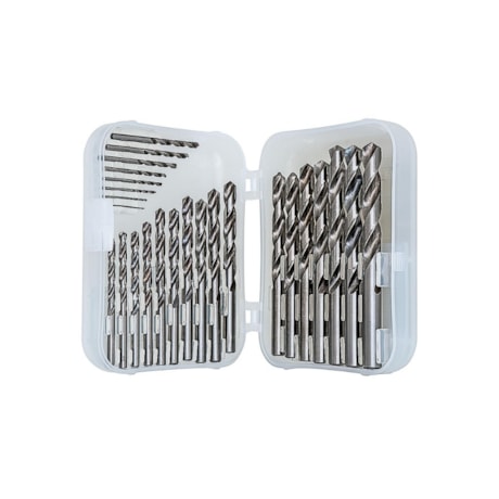 Jogo de Brocas HSS Aço DIN 338 com 25 Peças 43141525 TRAMONTINA MASTER-c0d9f5a0-0ae4-43fd-b25c-07e0ca5b6927